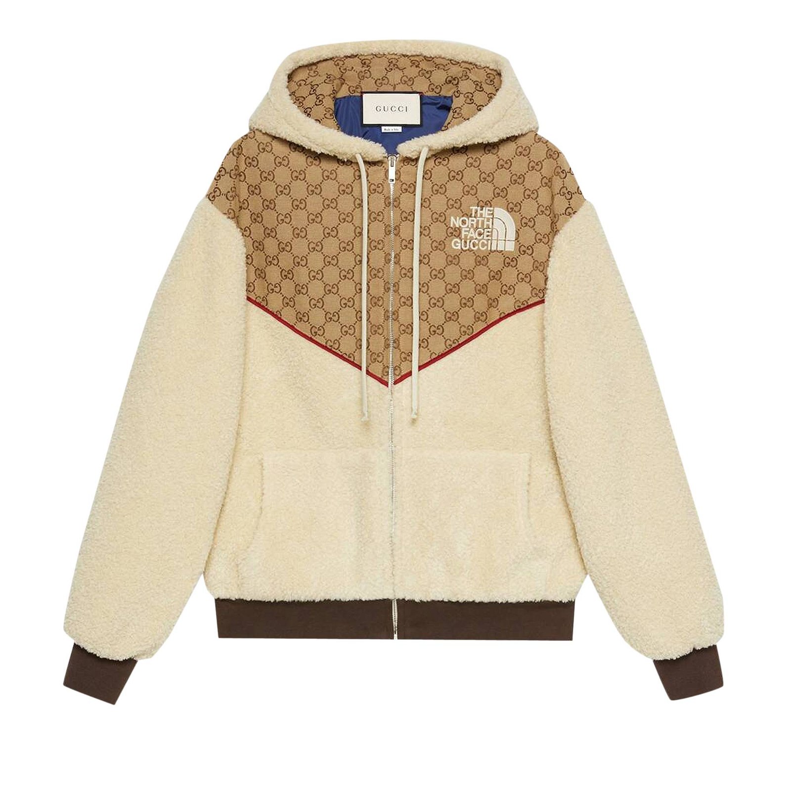 Sweatshirt Gucci The North Face x GG Canvas Shearling Jacket