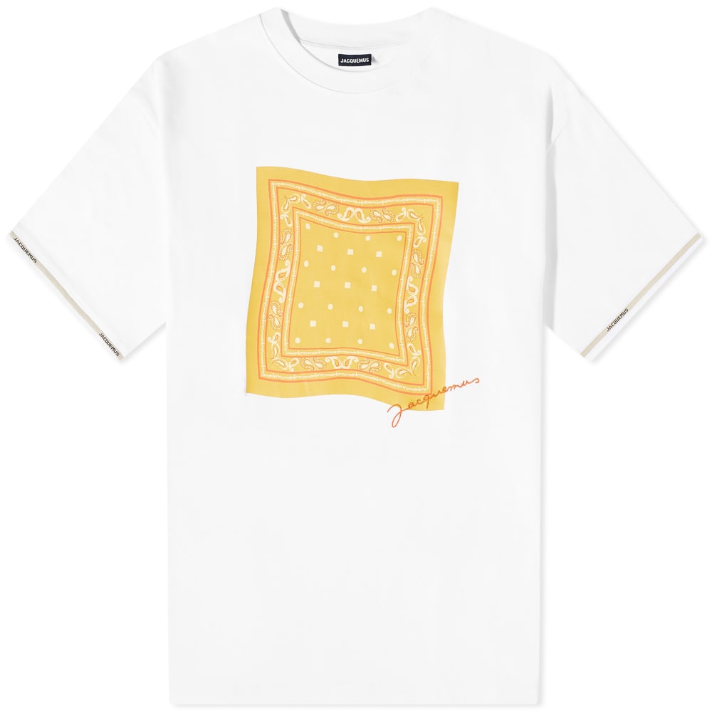 T-shirt Jacquemus Bandana Logo Tee 23E235JS140-2305-8BH