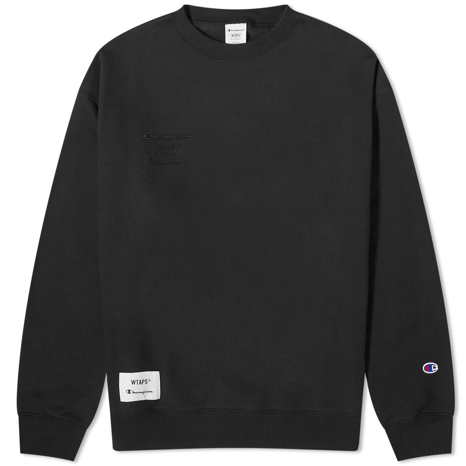 Men's x WTAPS Crew Sweat Black