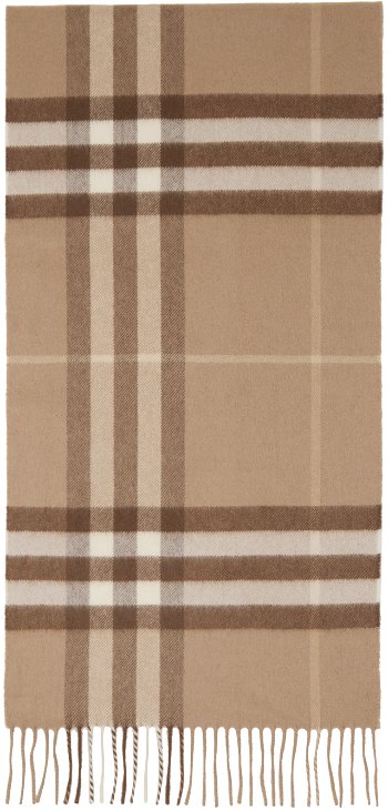 Burberry Classic Check Scarf Beige 8016399