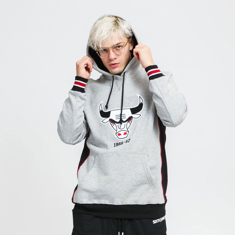 Hoodies and sweatshirts Mitchell & Ness Pinscript Hoody Black