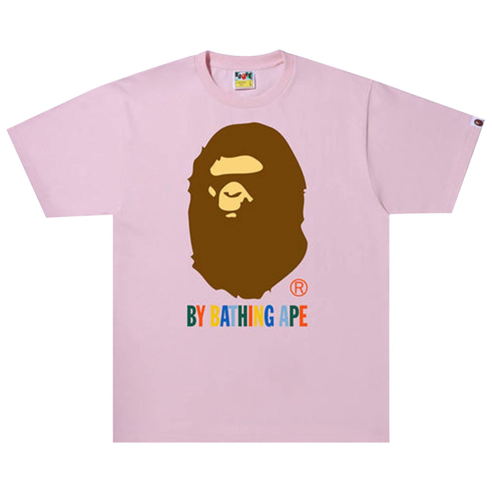 T-shirt BAPE Colors By Bathing Ape Tee 1I30 110 024 PINK | FLEXDOG