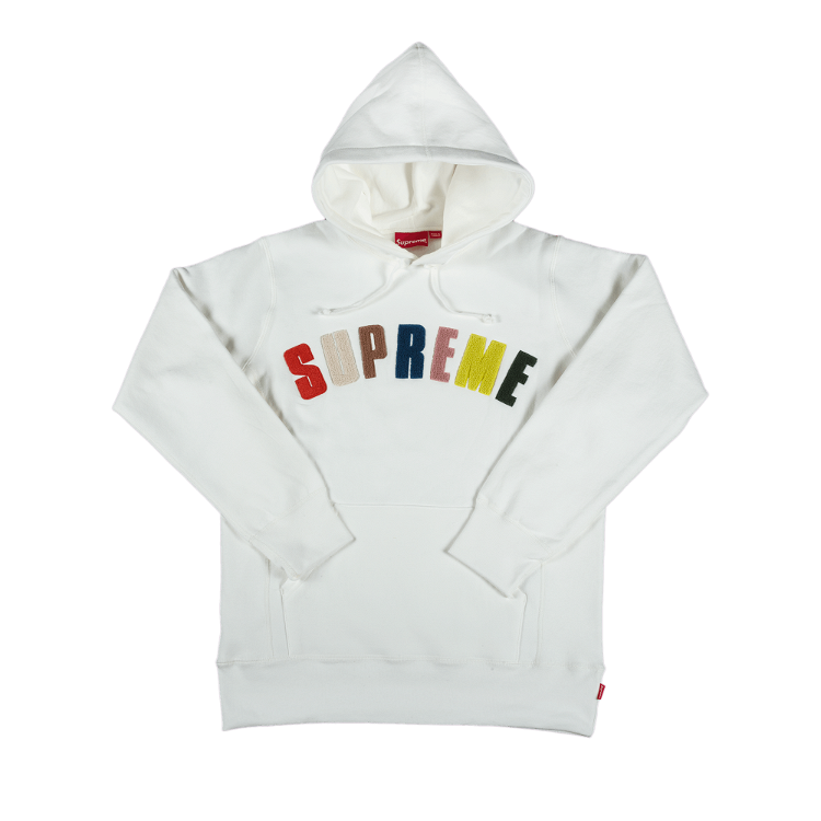 Sweatshirt Supreme Chenille Arc Logo Hooded Sweatshirt SS17SW40