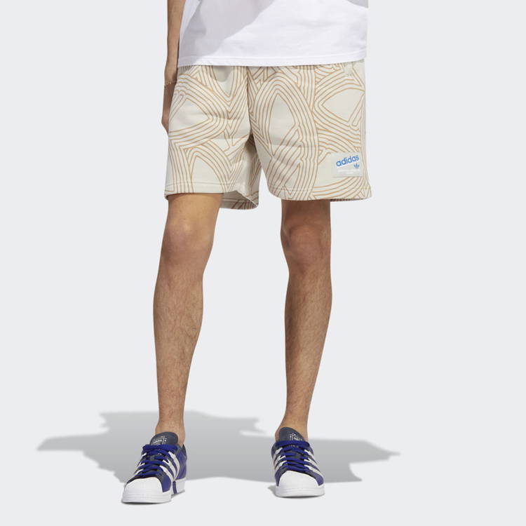 Adidas on sale print shorts