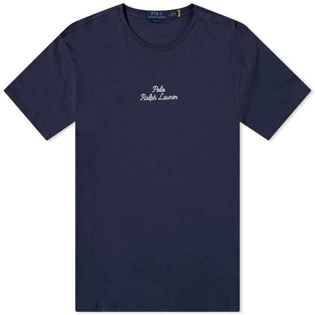 Chain Stitch Logo T-Shirt