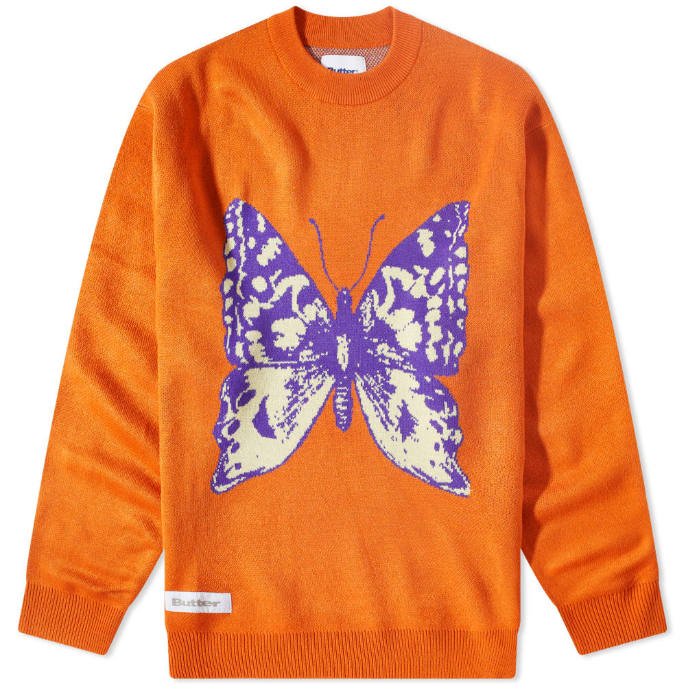 Sweater Butter Goods Butterfly Crew Knit BGQ422D12601 | FLEXDOG