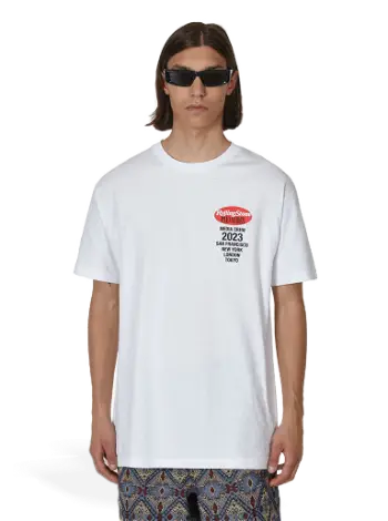 Pleasures Rolling Stone T-Shirt P23SU056 WHITE