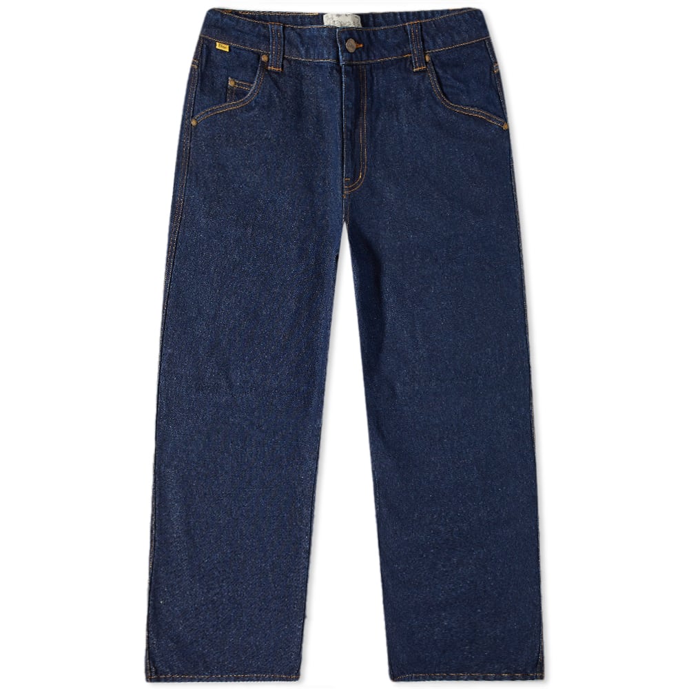 Dime - Pants, Classic Baggy Denim. Indigo Washed