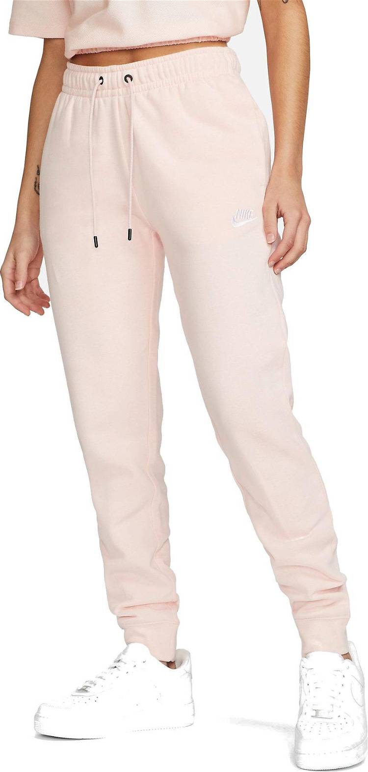 Buy Nike Women's Sportswear Essential Fleece Sweatpants Pink in