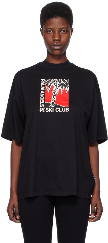 Palm Angels 'Ski Club' T-Shirt PWAA017R24JER0021001