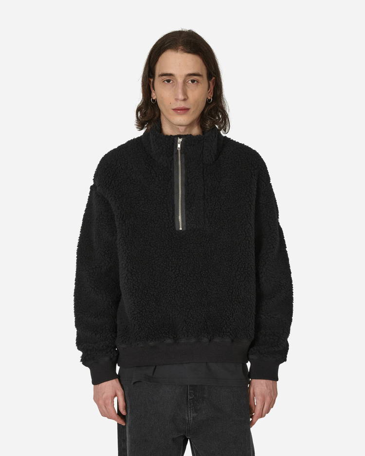 Sweatshirt Cav Empt Heavy Wool Boa Half Zip Sweatshirt CES24CS22