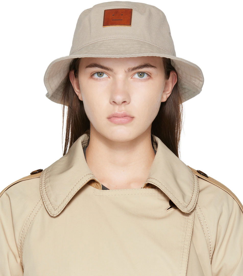 代引き人気 Acne Studios BUKO FADE FACE BUCKET HAT - 帽子