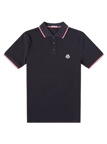 Moncler Classic Logo Polo Tee 8A703-00-84556-77X