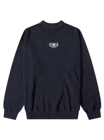 Sweater Balenciaga All Over Logo Crewneck 702952 T3233 6090 | FlexDog
