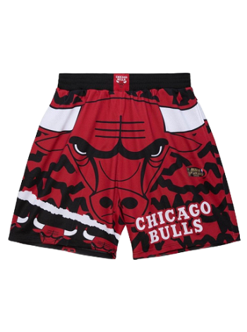 Mitchell & Ness NBA Chicago Bulls Jumbotron 2.0 Sublimated Shorts PSHR1220-CBUYYPPPBKRD