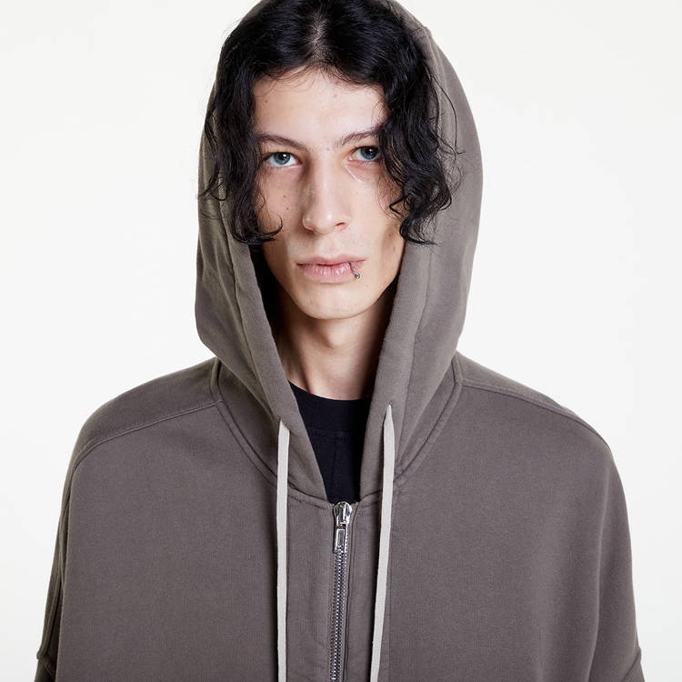 Sweatshirt Rick Owens Zip Front Peter Jacket DU02B4275 F 34 | FLEXDOG