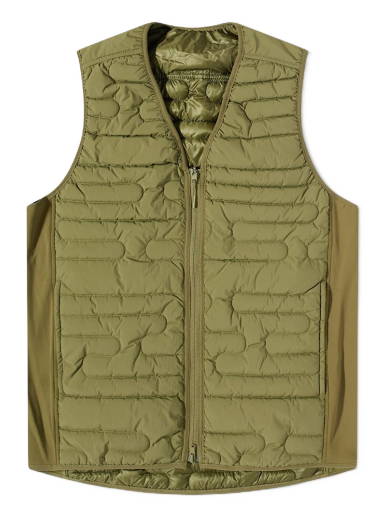 Vest TAION Military Zip V-Neck Down Vest TAION-001ZML-1-OLV | FLEXDOG