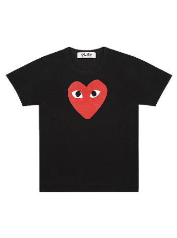 Comme des Garçons PLAY Red Heart T-Shirt AZ T112 051 1