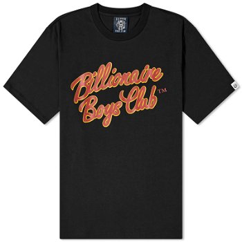 BILLIONAIRE BOYS CLUB Script Logo T-Shirt B24134-BLK