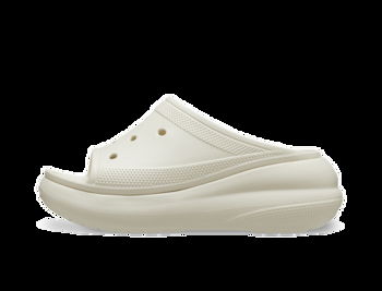 Crocs bae platform shoes discount with chain detail in white