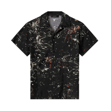Amiri 'Paint Splatter Bowling' shirt, Men's Clothing