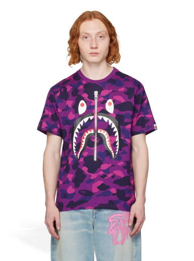 Color Camo Shark T-Shirt