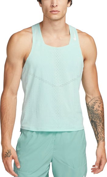 Nike Mens Dri-Fit ADV Techknit Ultra Tank Top Nike 5-DM4751-010-BLACK/-XL|MENS RUN/TRAIN Apparel