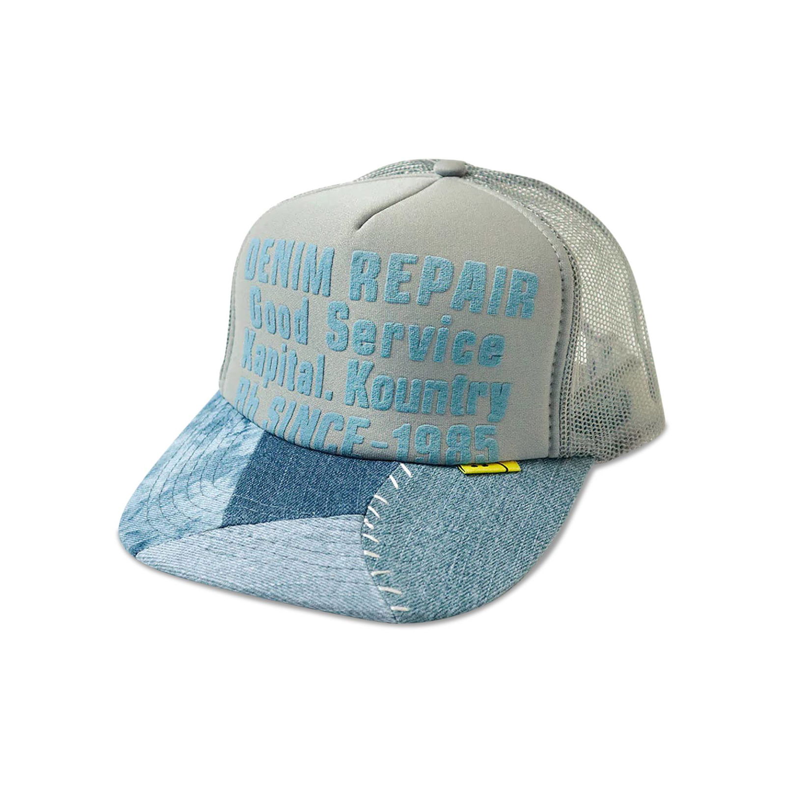 フィッシングオールドギャップKAPITAL DENIM デニム再構築 トラックCAP