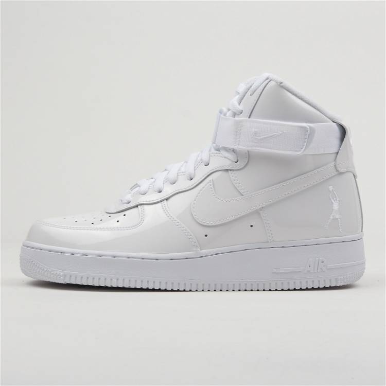 NIKE AIR FORCE 1 HIGH '07 LV8 VINTAGE - WHITE/ LTCHOCOLATE
