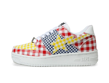 BAPE Gingham Check Sta Low "Red" 1H30291001 RED