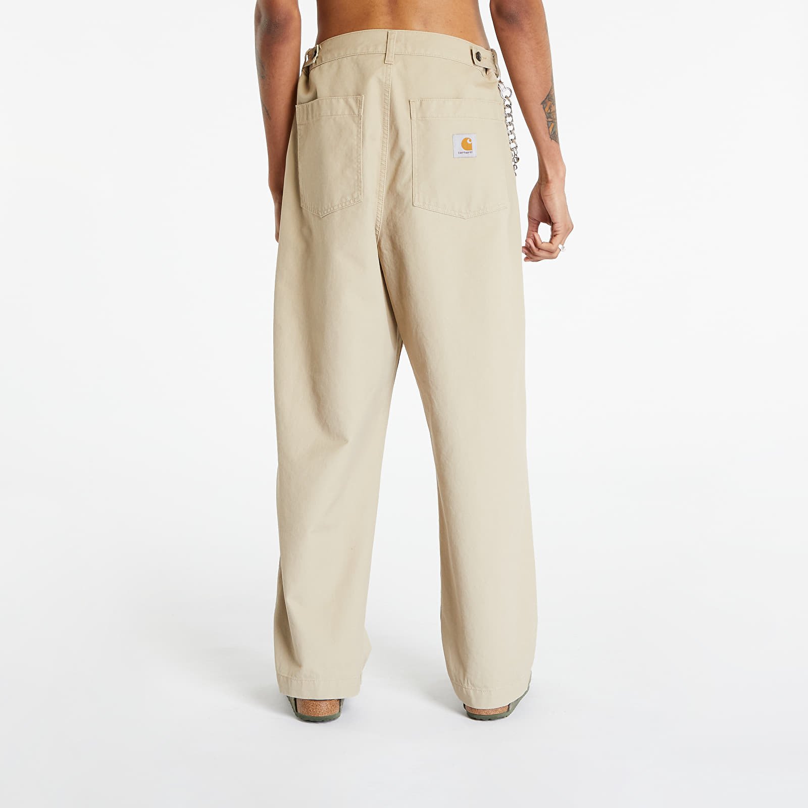 Trousers Carhartt WIP Council Pant Beige I031505.0VZ02 | FLEXDOG