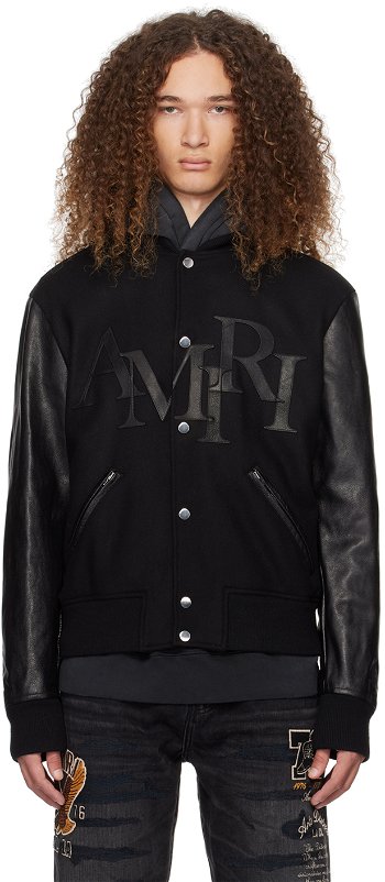 AMIRI Staggered Bomber Jacket PS24MOS060
