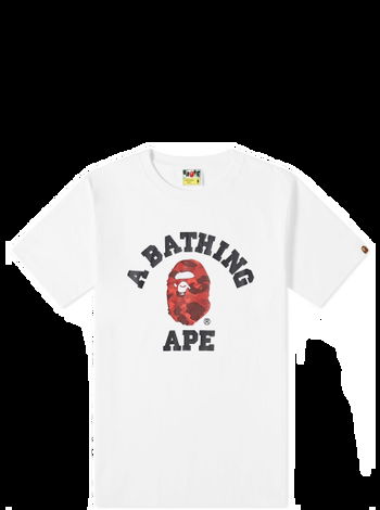 White t-shirts BAPE | FLEXDOG