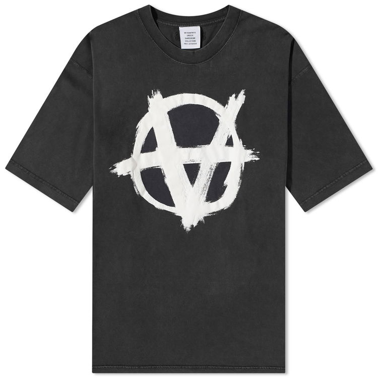 T-shirt VETEMENTS Reverse Anarchy Logo UE54TR190X | FLEXDOG