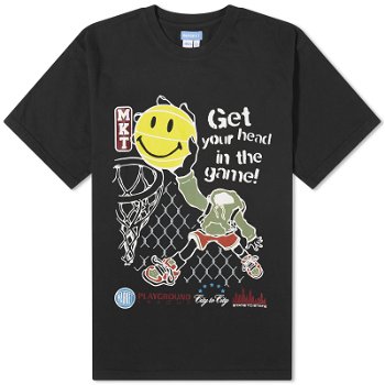 MARKET Smiley Head In The Game T-Shirt 399001666-WBK
