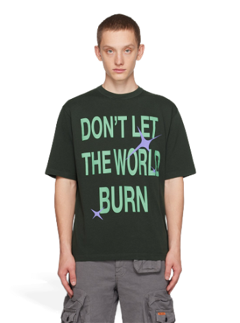 HERON PRESTON Burn T-Shirt HMAA032F23JER0161001