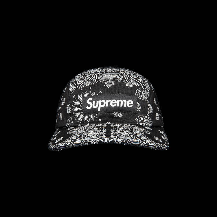 Cap Supreme Bandana Camp Cap SS21H41 BLACK | FLEXDOG