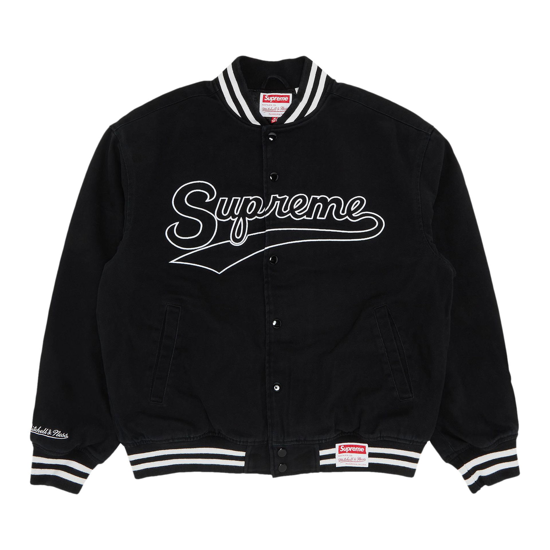 Jacket Supreme Mitchell & Ness Doughboy Twill Varsity Jacket FW22J56 ...