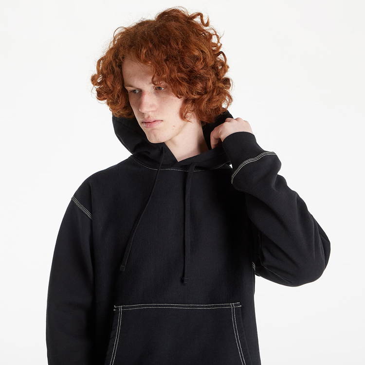 Sweatshirt Stüssy Contrast Stitch Label Hoodie 118459 black22