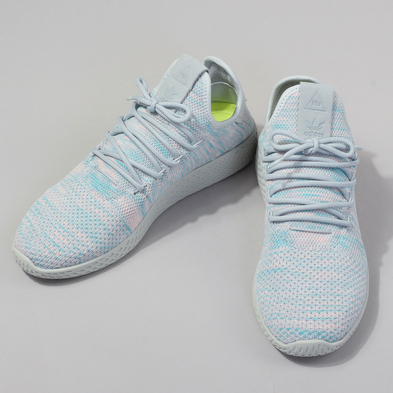 Adidas X Pharrell Williams Tennis HU Human Race Mens 7 Blue Wash Athletic  Shoes