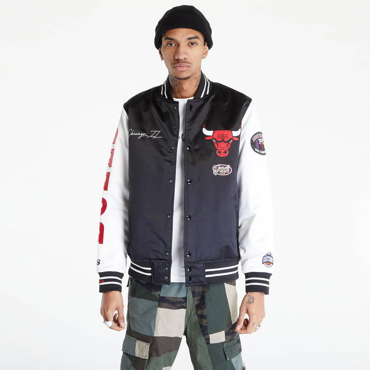 Bomber jacket Mitchell & Ness Team Origins Varsity Satin Chicago