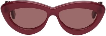Loewe Pink Cat-Eye Sunglasses LW40096I