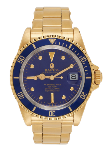 Watch BAPE X Type 1 Watches 001WHI801001M-SAX | FLEXDOG