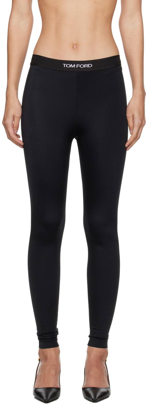 Versace Women's Greca Sports Leggings Black, 1008681-1A06229-1B000