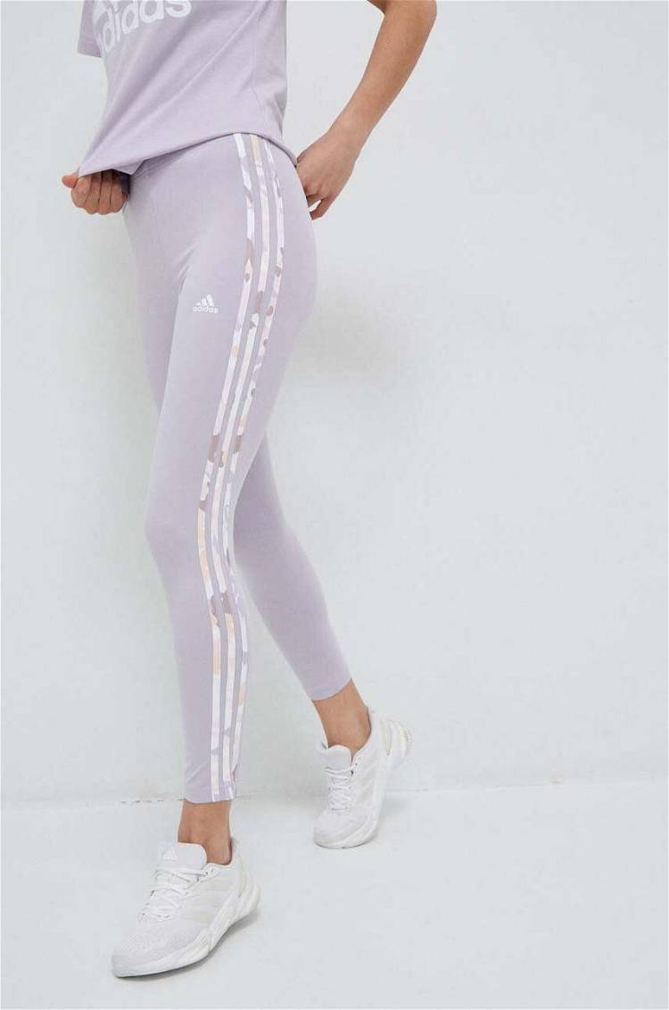 Essentials 3-Stripes High-Waisted Single Jersey Leggings