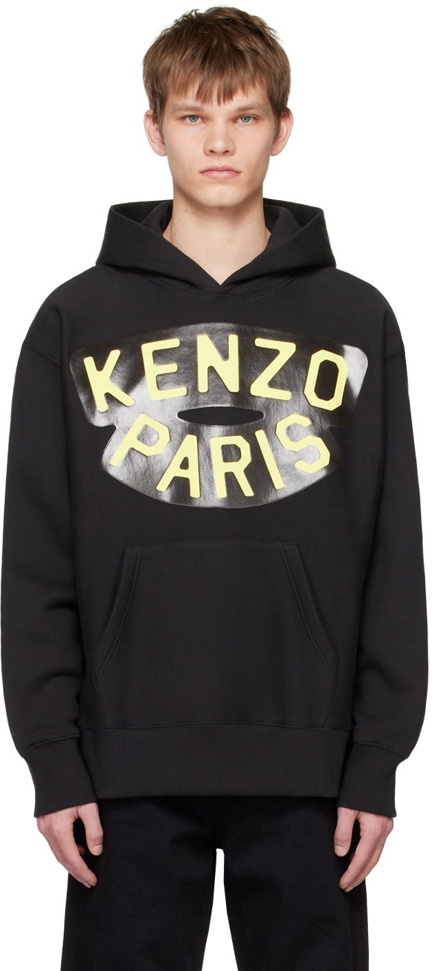 Kenzo Paris Hoodie Black