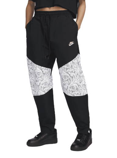 adidas Sportswear 3 STRIPES HIGH RISE CHENILLE FLOWER PATCHES - Leggings -  Trousers - legend ink/anthracite 