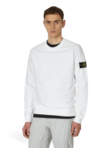V0058 Stone Sweatshirt Crewneck Sweatshirt FLEXDOG Dyed Island Garment 791562420 Olive |