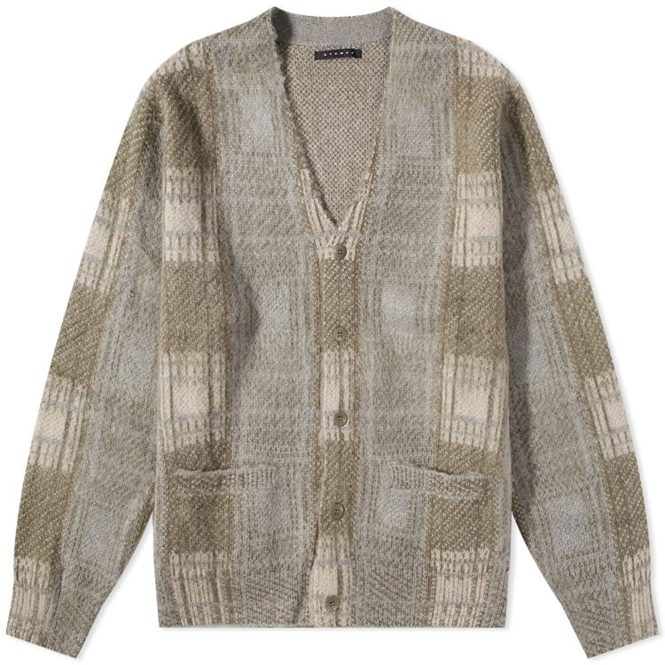 Sweater Stampd Plaid Cardigan SLA-M2971KW-PLP | FLEXDOG