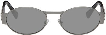 Versace Silver Oval Sunglasses 0VE2264 8056597922357